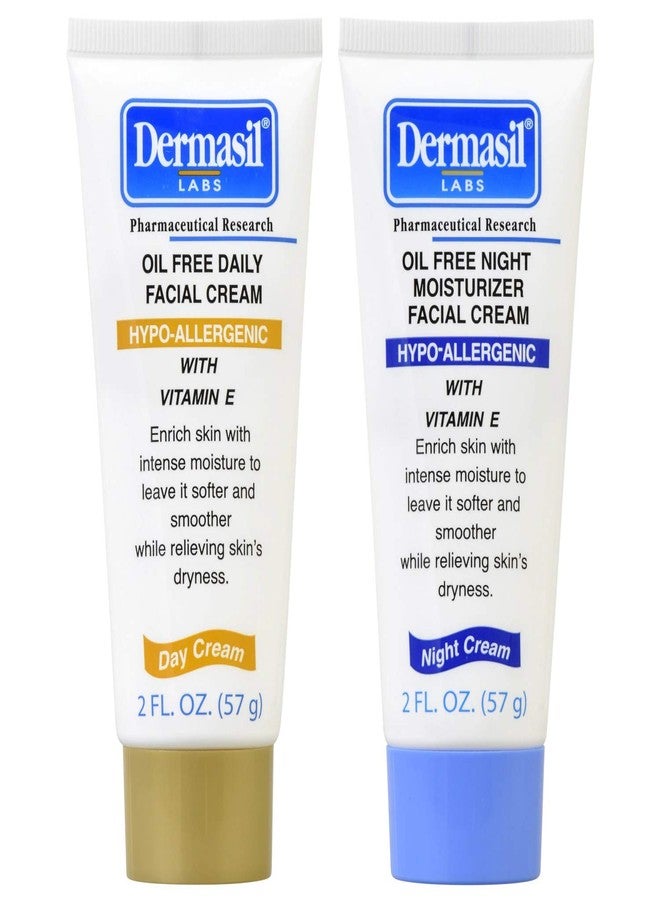 Dermasil Day Oil Free with Retinol Day & Oil Free Night 2oz Ea - Image 1